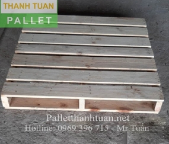 Pallet Gỗ 2 Hướng Nâng Tải Trọng 0.5 Tấn